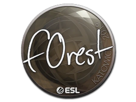 Sticker | f0rest | Katowice 2019 image