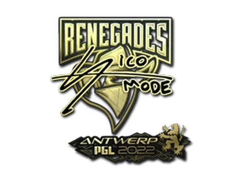 Sticker | sico (Gold) | Antwerp 2022 image