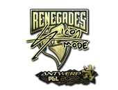 Sticker | sico (Gold) | Antwerp 2022 image