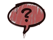 Sealed Graffiti | Question Mark (Blood Red) image