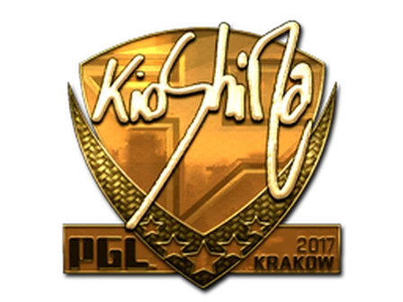 Sticker | kioShiMa (Gold) | Krakow 2017 image