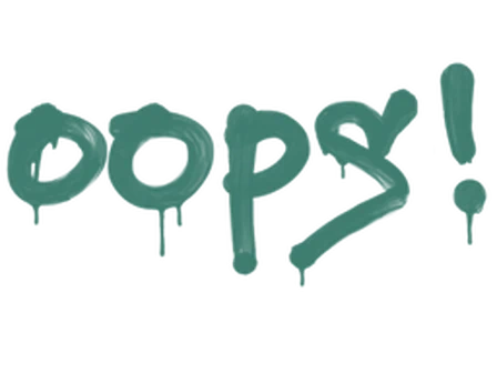 Sealed Graffiti | Oops (Frog Green) image