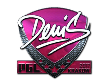 Sticker | denis (Foil) | Krakow 2017 image