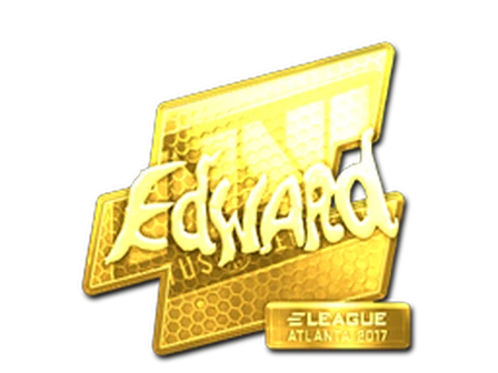 Sticker | Edward (Gold) | Atlanta 2017 image