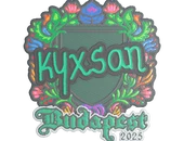 Sticker | kyxsan (Embroidered) | Budapest 2025 image
