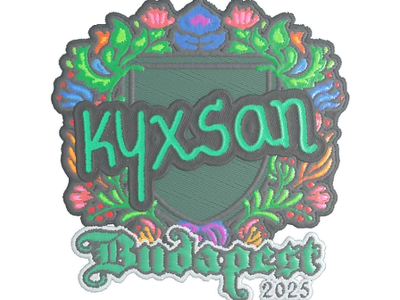 Sticker | kyxsan (Embroidered) | Budapest 2025 image