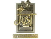 Sticker | JUST (Gold) | Copenhagen 2024 image