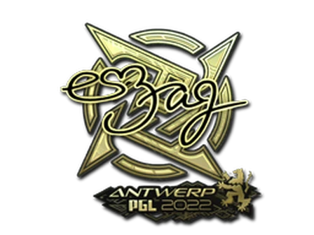 Sticker | es3tag (Gold) | Antwerp 2022 image