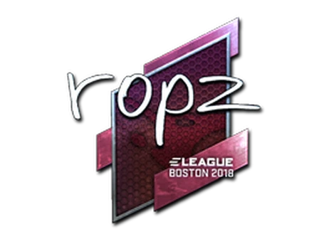 Sticker | ropz (Foil) | Boston 2018 image