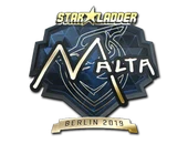 Sticker | malta (Gold) | Berlin 2019 image