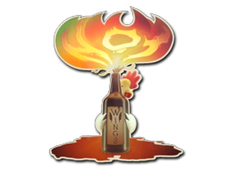 Sticker | Hot Wings (Holo) image