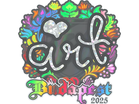 Sticker | arT (Holo) | Budapest 2025 image