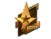 Sticker | Astralis (Gold) | Boston 2018 image
