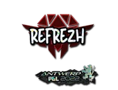 Sticker | refrezh (Glitter) | Antwerp 2022 image