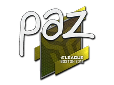Sticker | paz | Boston 2018 image