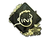 Sticker | VINI (Gold) | Rio 2022 image