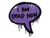 Sealed Graffiti | Dead Now (Monster Purple) image