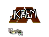 Sticker | jkaem (Glitter) | Paris 2023 image