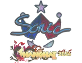 Sticker | Sonic (Holo) | Shanghai 2024 image