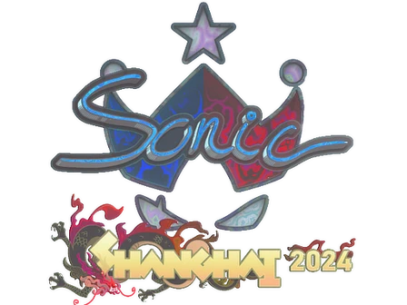 Sticker | Sonic (Holo) | Shanghai 2024 image