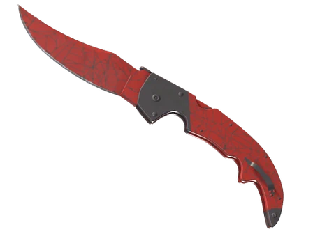 ★ Falchion Knife | Crimson Web image