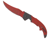 ★ Falchion Knife | Crimson Web image