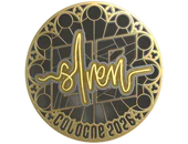 Sticker | S1ren (Gold) | Cologne 2026 image