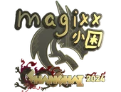 Sticker | magixx (Gold) | Shanghai 2024 image