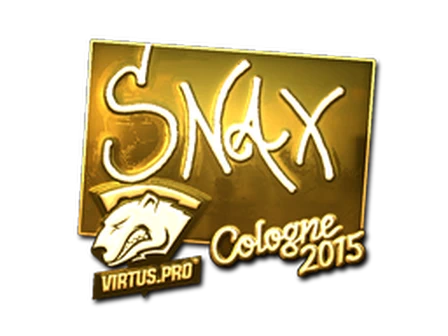 Sticker | Snax (Gold) | Cologne 2015 image