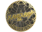 Sticker | XANTARES (Gold) | Cologne 2026 image