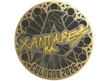 Sticker | XANTARES (Gold) | Cologne 2026 image