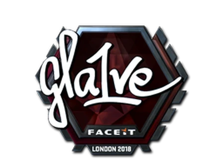 Sticker | gla1ve (Foil) | London 2018 image