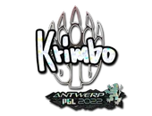 Sticker | Krimbo (Glitter) | Antwerp 2022 image