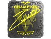 Sticker | ZywOo (Foil, Champion) | Austin 2025 image