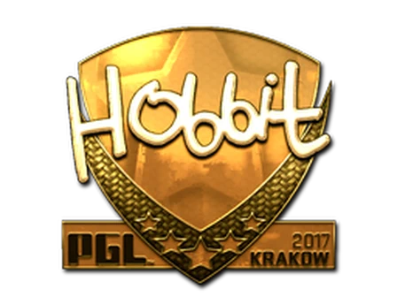 Sticker | Hobbit (Gold) | Krakow 2017 image
