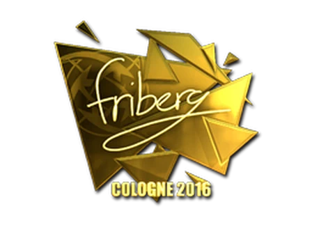 Sticker | friberg (Gold) | Cologne 2016 image