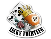 Sticker | Lucky 13 image