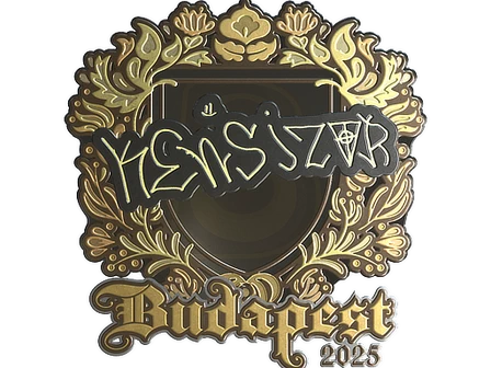Sticker | kensizor (Gold) | Budapest 2025 image