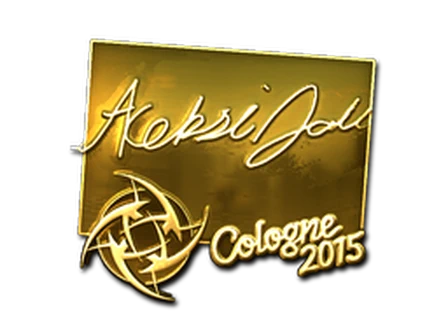 Sticker | allu (Gold) | Cologne 2015 image