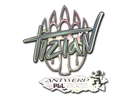 Sticker | tiziaN (Holo) | Antwerp 2022 image