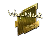 Sticker | wayLander (Gold) | Boston 2018 image