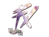 Sticker | Fluxo (Holo) | Paris 2023 image