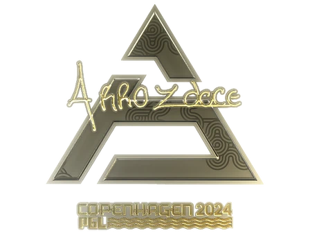 Sticker | arrozdoce (Gold) | Copenhagen 2024 image