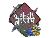 Sticker | Aleksib (Glitter) | Rio 2022 image