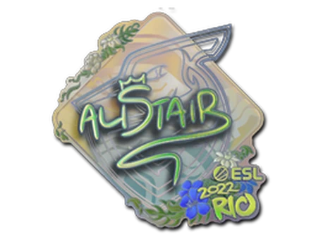 Sticker | aliStair (Holo) | Rio 2022 image