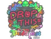 Sticker | drop (Holo) | Budapest 2025 image