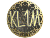 Sticker | kl1m (Gold) | Cologne 2026 image