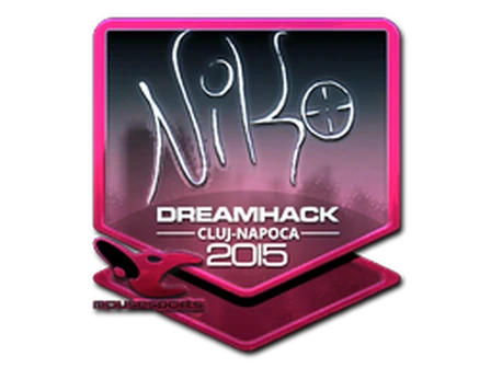 Sticker | NiKo (Foil) | Cluj-Napoca 2015 image