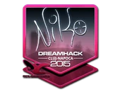 Sticker | NiKo (Foil) | Cluj-Napoca 2015 image