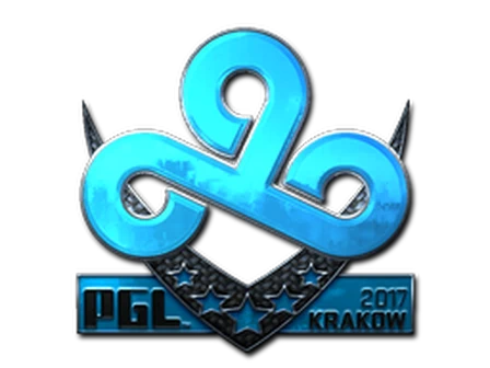 Sticker | Cloud9 (Foil) | Krakow 2017 image